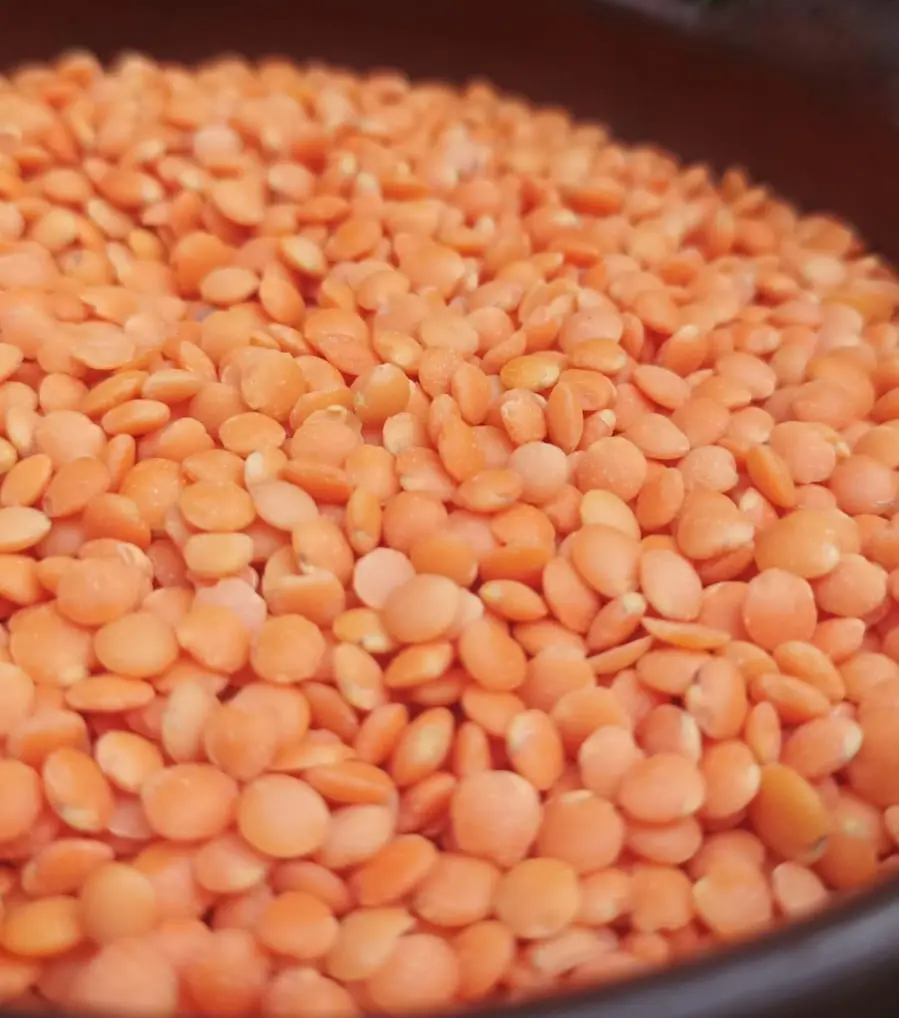 Lentejas Rojas 1 kg.