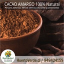 Cacao amargo natural