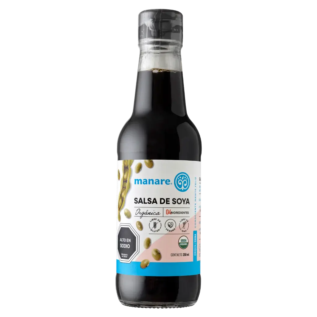 Salsa de Soya Orgánica - 250 ml.
