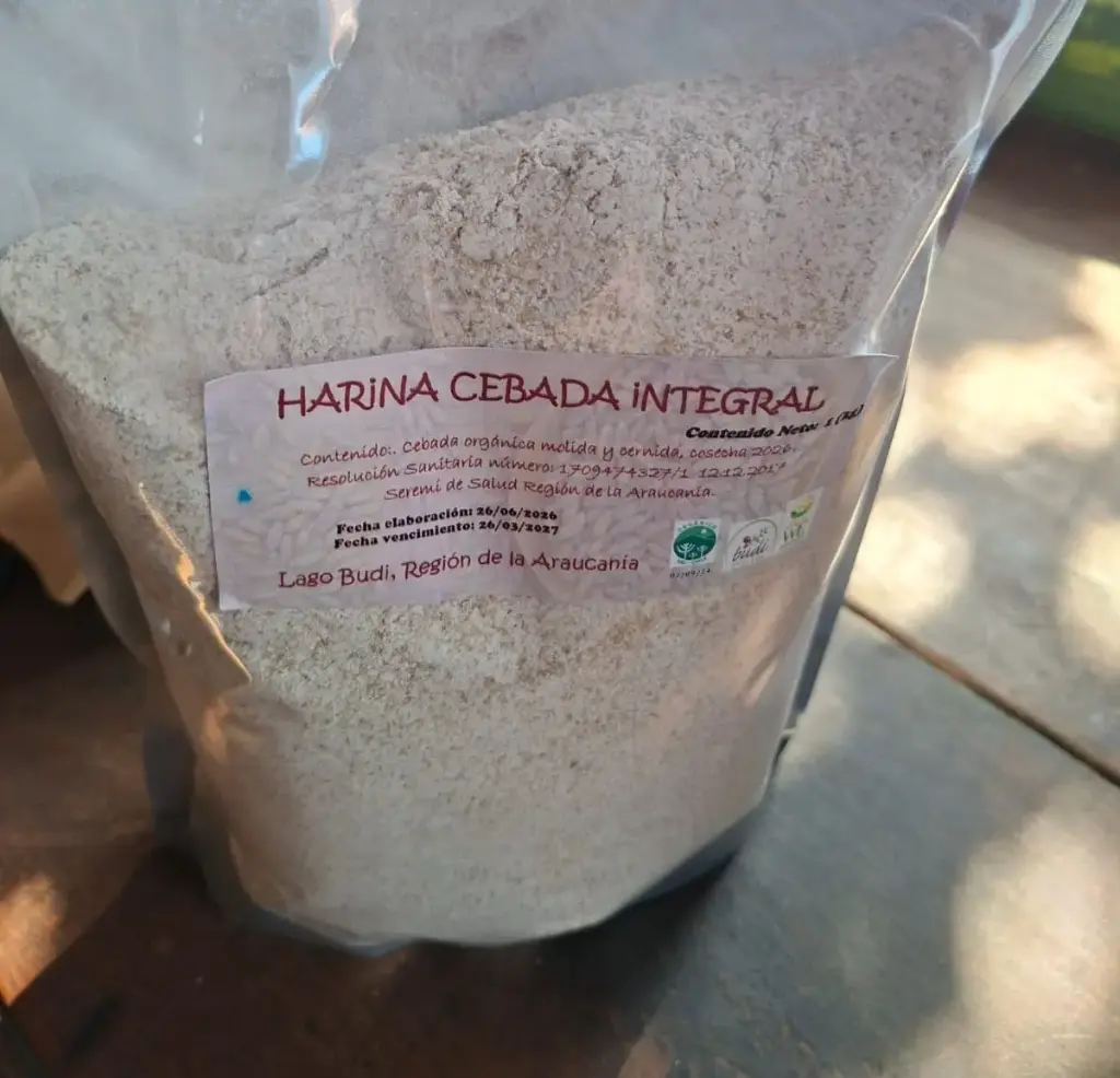 Harina Cebada Orgánica
