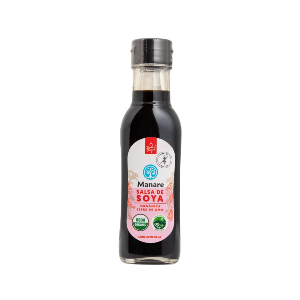 Salsa de Soya Orgánica - 150 ml.