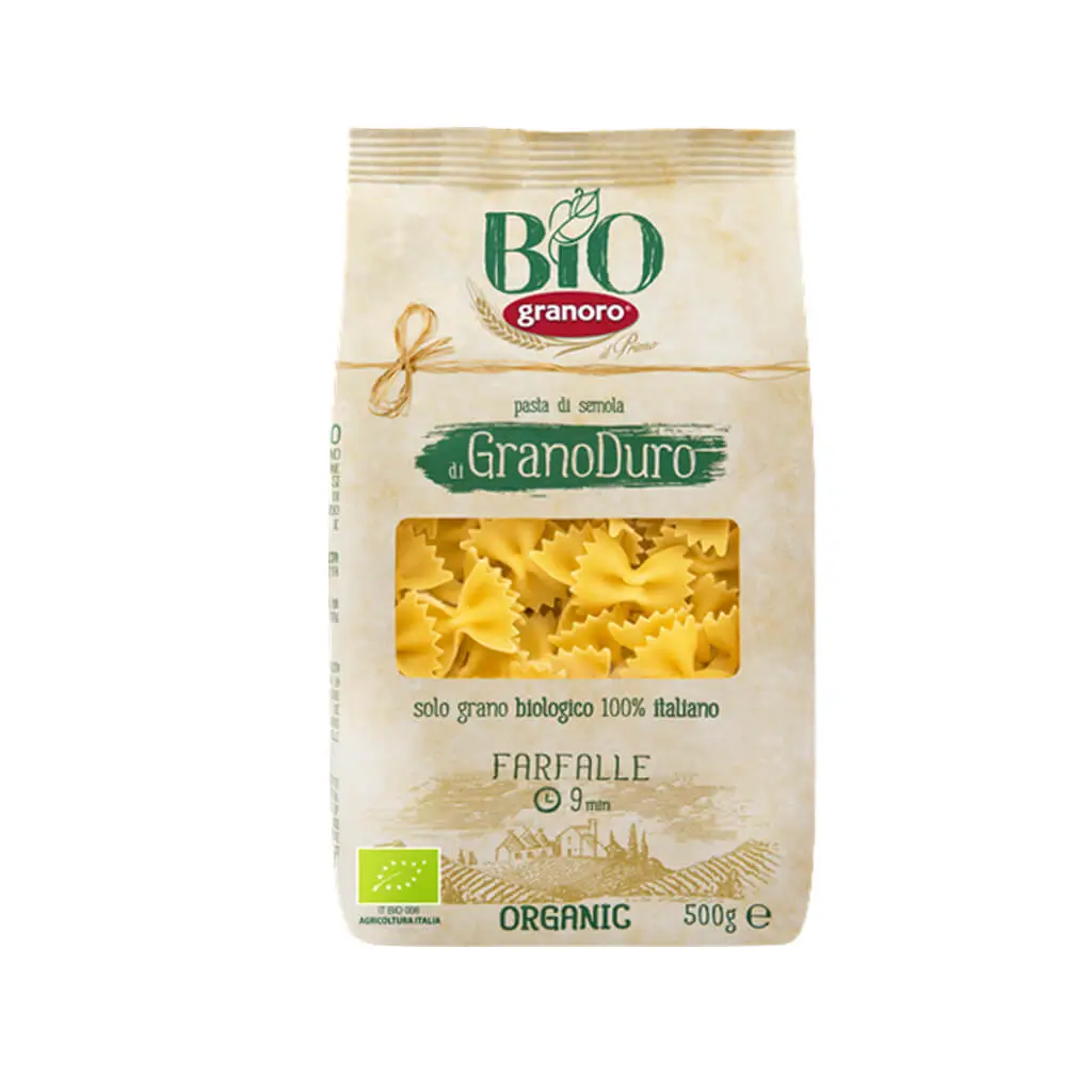 Pasta Corbatitas (Farfalle) - Granoro Bio