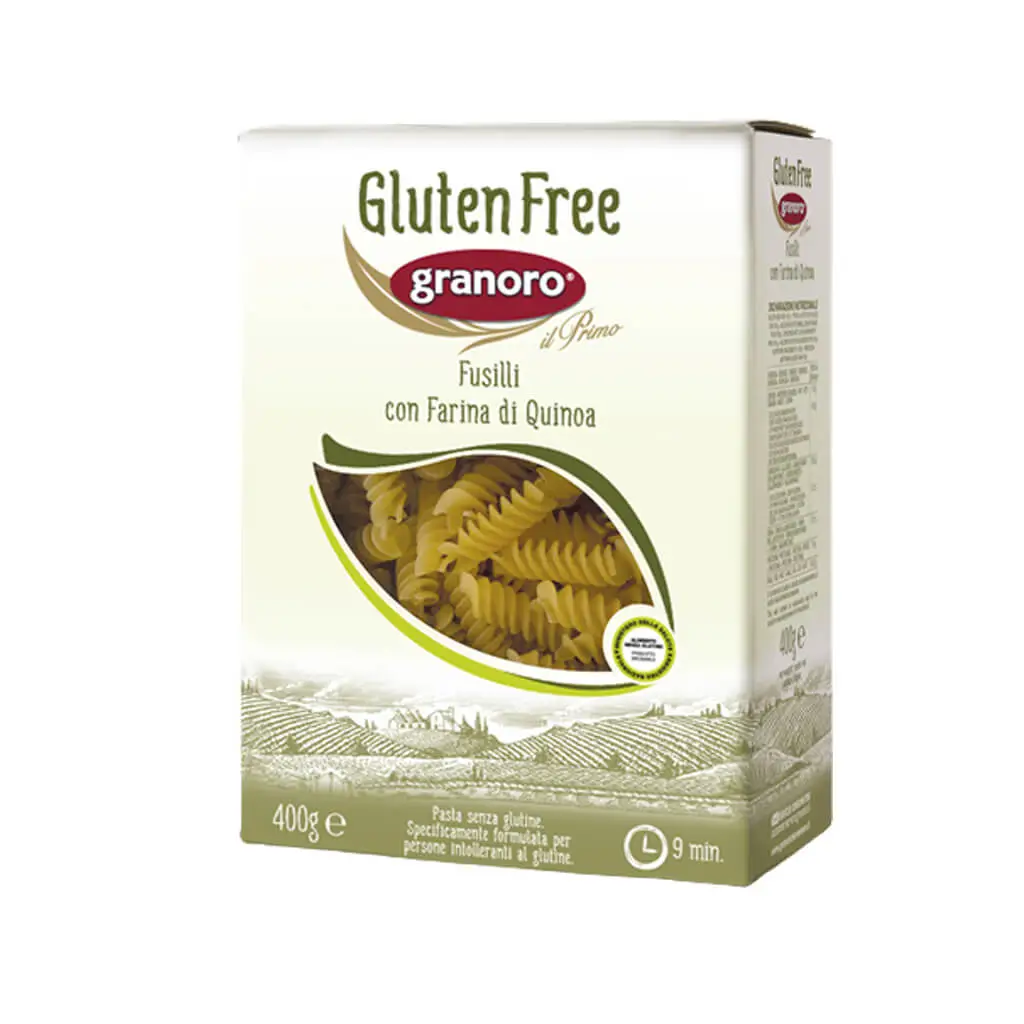 Pasta Espirales (Fusilli) sin gluten - Granoro