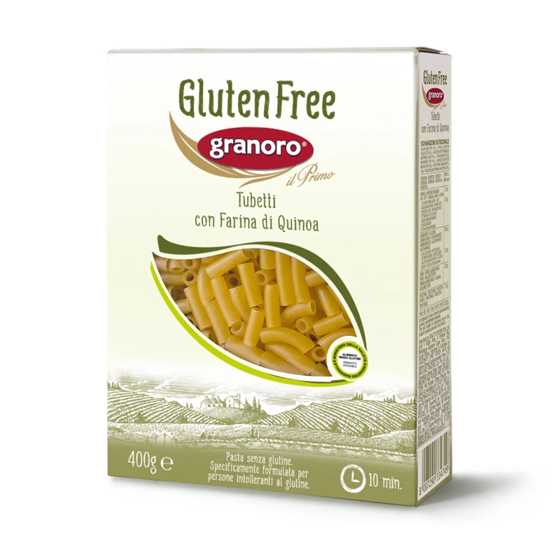Pasta Sin Gluten - 400 Gr. Tubetti