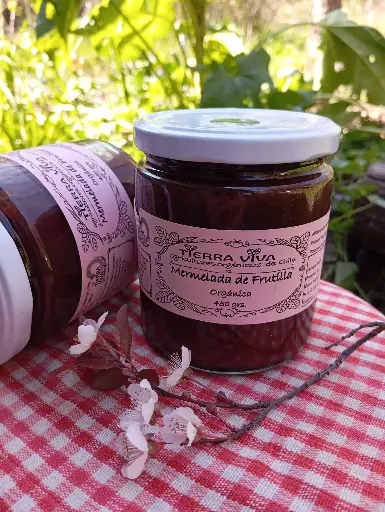 Mermelada de Frutillas Orgánicas