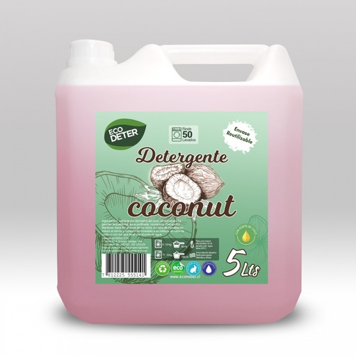Detergente Premium Coconut 5 Litros