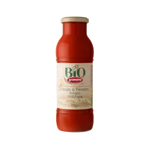 Salsa de tomate orgánica